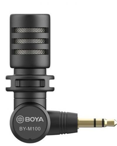 Microfon Boya - By M100, negru - 2