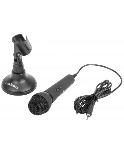 Microfon Natec - Adder, negru - 7