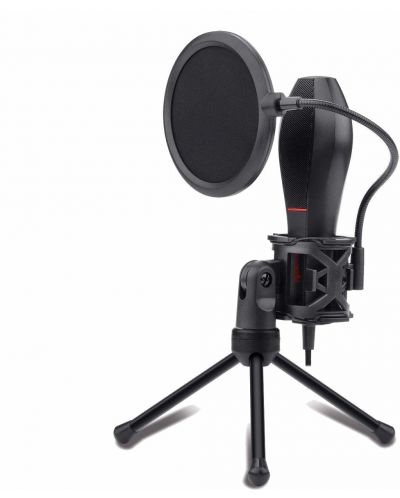 Microfon Redragon - Quasar 2 GM200, stativ si filtru, negru - 1