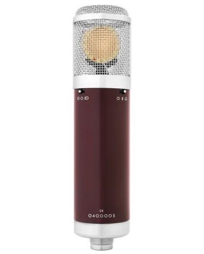 Microfon Vanguard - V4, roșu/argintiu - 2