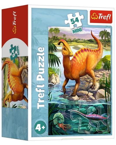Mini puzzle Trefl din 54 de piese - Dinosaurs, sortiment - 4
