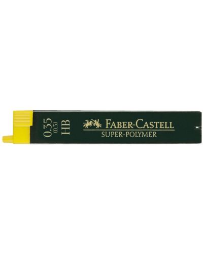 Faber-Castell Mini Graffiti - Super-Polimer, 0,35 mm, HB, 12 bucăți - 1