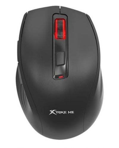 Mouse pentru jocuri Xtrike ME - GW-223 BK, optic, fără fir, negru - 1