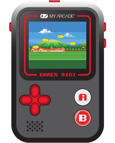 Consolă mini My Arcade - Gamer Mini Classic 160in1, neagră/roșie - 1
