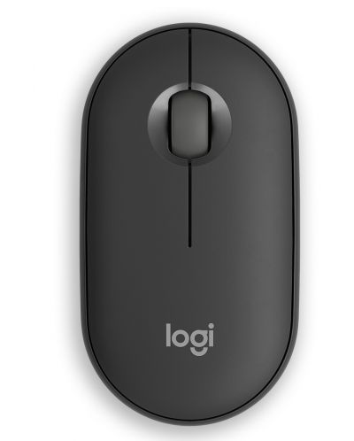 Mouse Logitech - Pebble Mouse 2 M350s, optic, fără fir, grafit - 1