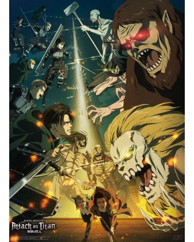 Mini poster GB eye Animation: Attack on Titan - Paradis vs Marley - 1