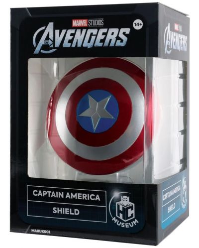 Mini replica Eaglemoss Marvel: Captain America - Captain America's Shield (Hero Collector Museum) - 5