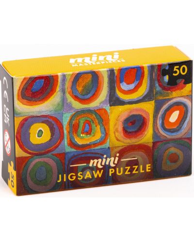 Mini puzzleProfessor Puzzle din 50 de piese - Mini capodopere, sortiment - 2