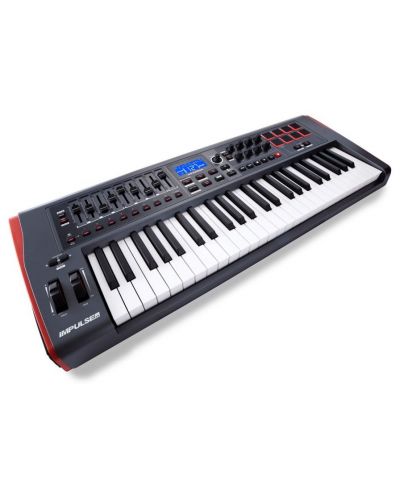 MIDI controler Novation - Impulse 49, gri - 2