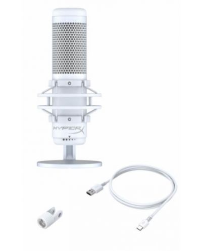Microfon HyperX - QuadCast S, alb - 7