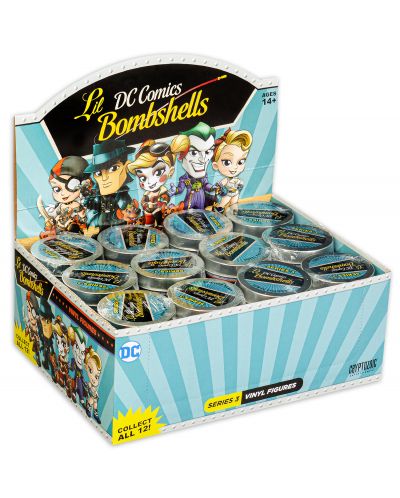 Mini figurina Cryptozoic DC comics: DC Bombshells - Lil Bombshells seria 3, sortiment - 2