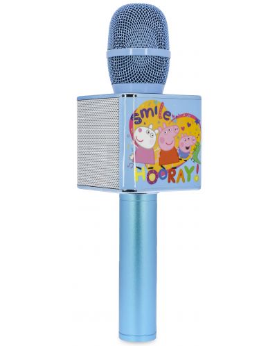 Microfon OTL Technologies - Peppa Pig Karaoke, albastru - 2