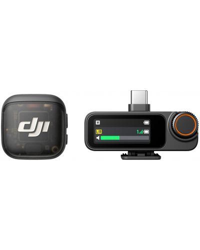 Microfon DJI - Mic 3, 1 TX + 1 RX, negru | Ozone.ro