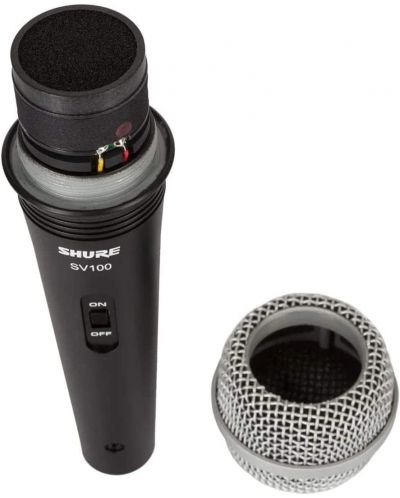 Microfon Shure - SV100-W, negru - 4