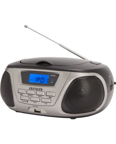 Mini sistem audio Aiwa - BBTU-300BK, negru - 4