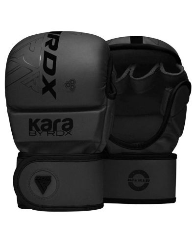 MMA mănuși RDX - F6 Kara, mărimea XL, negru - 1