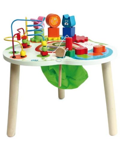 Masă de joc multifuncțională din lemn Acool Toy - 1