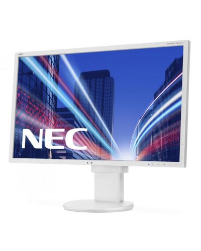 Monitor NEC - MultiSync EA223WM, 22", TN, FHD, alb - 1
