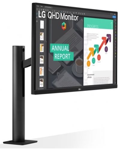 Monitor LG - 27QN880P-B, 27'', IPS, QHD, 75Hz, Anti-Glare, negru - 3