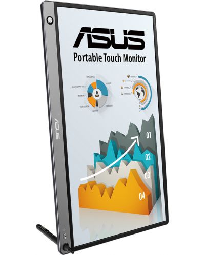 Monitor ASUS - ZenScreen Touch MB16AMT, 15.6'', FHD, IPS, baterie - 5