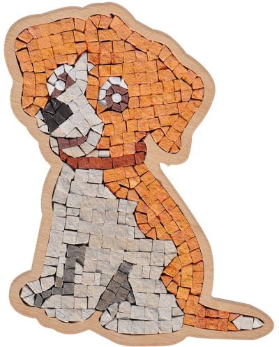 Mozaic Neptune Mosaic - Câine așezat - 1