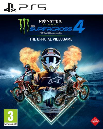 Monster Energy Supercross 4 (PS5) - 1