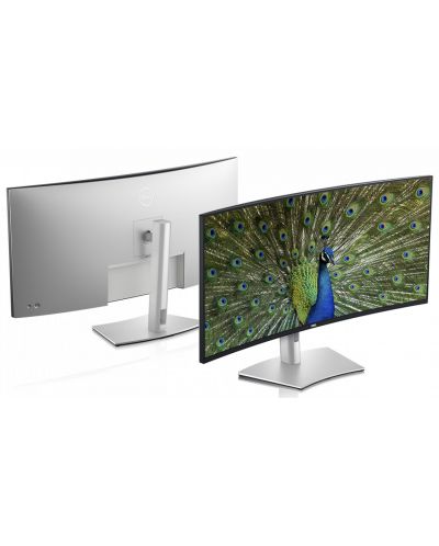 Monitor Dell - UltraSharp U4021QW, 39.7", 5K, IPS, Curved, gri - 5
