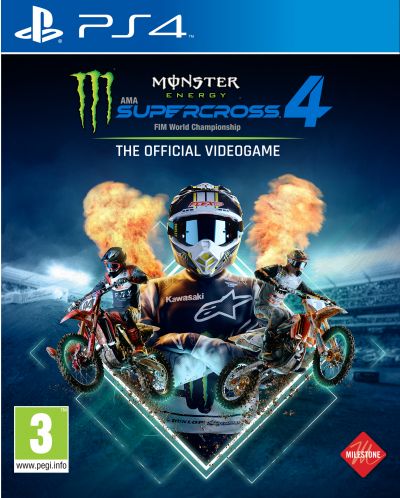Monster Energy Supercross 4 (PS4) - 1
