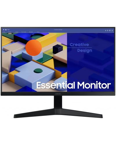 Monitor Samsung - S24C310EAU, 24'', FHD, IPS, черен - 1