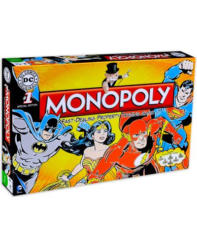 Joc de societate Hasbro Monopoly - DC Comics Originals - 1