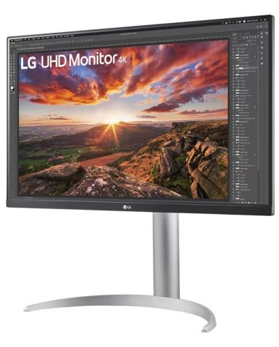 Monitor LG - 27UP850N-W, 27'', IPS, 4K, 60Hz, Anti-Glare, negru - 2