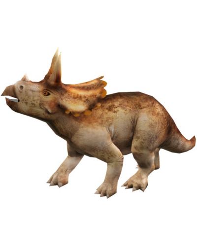 Мodel pentru asamblare din hârtie - Triceratops, 36 x 58 cm - 1