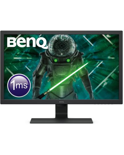 Monitor BenQ - GL2780E, 27", FHD, TN LED, Anti-Glare, negru - 1