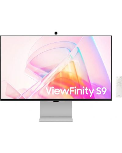 Monitor Samsung - ViewFinity S9 S90PC, 27'', 5K, IPS, Anti-Glare,argintiu - 1