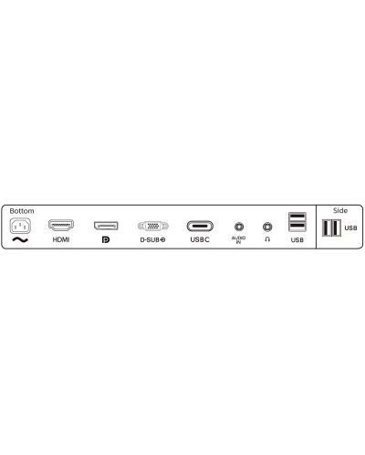 Monitor Philips - B Line 243B9, 23.8", FHD, WLED IPS, Anti-Glare - 5