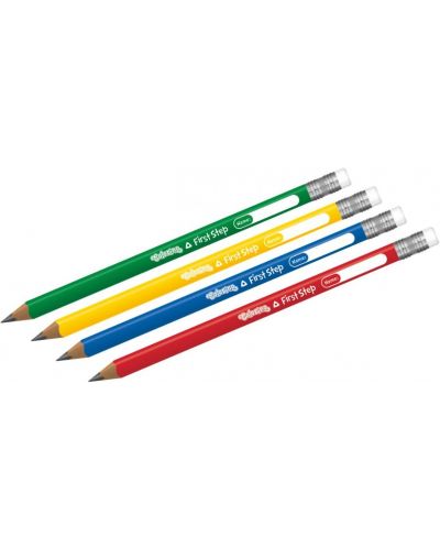 Creion cu radiera Colorino Kids - 2B, First Step - 1