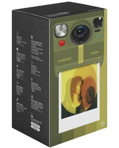 Aparat foto instant Polaroid - Now+ Gen 2, verde - 7