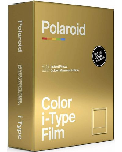 Aparat foto instant Polaroid - Now, Golden Moments Edition, Black - 4