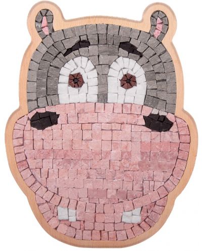 Mozaic Neptune Mosaic - Față de hipopotam - 1