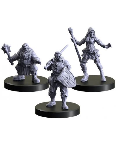 Мodel The Witcher: Miniatures Classes 1 (Mage, Craftsman, Man-at-Arms) - 1