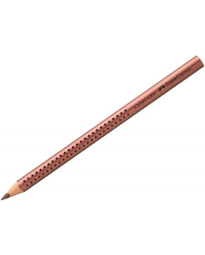 Creion Faber Castell - Jumbo Grip, metalic, culoarea cuprului - 1