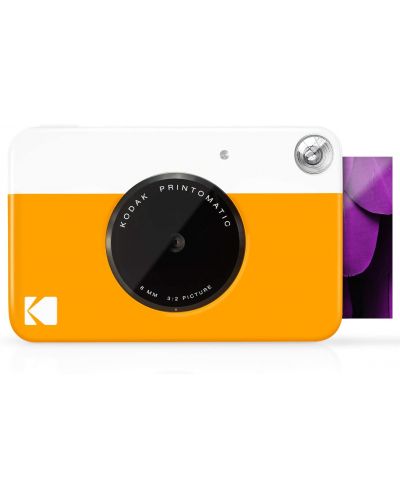 Camera foto instant Kodak - Printomatic Camera, galben - 1