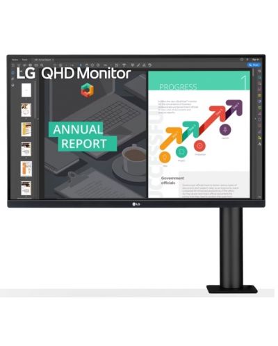 Monitor LG - 27QN880P-B, 27'', IPS, QHD, 75Hz, Anti-Glare, negru - 2