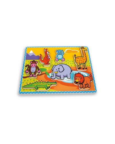 Primul meu puzzle Andreu toys - Safari - 1