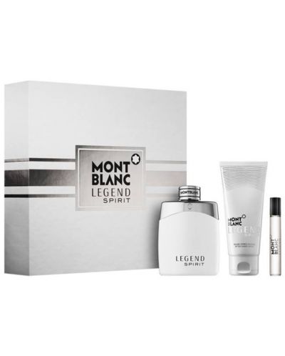 Mont Blanc Legend Spirit Set - Apă de toaletă, 100 și 7.5 ml + Gel de duș, 100 ml - 1