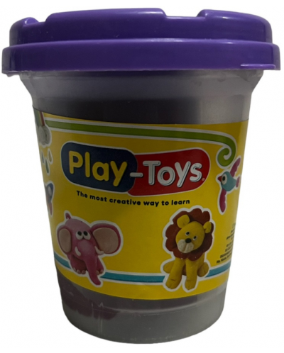 Plastilina Play-Toys - 100 g, sortiment - 7