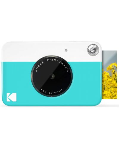 Camera foto instant Kodak - Printomatic Camera, albastru - 1