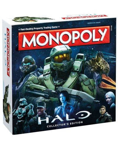 Joc de societate Hasbro Monopoly - Halo, Collector's Edition - 1