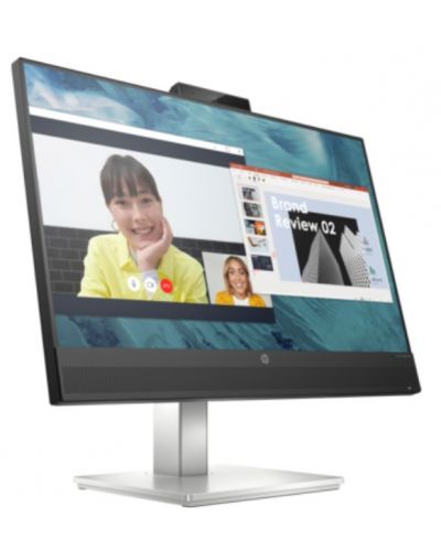 Monitor HP - M24, 23.8'', FHD, IPS, Anti-Glare, negru/argintiu - 2