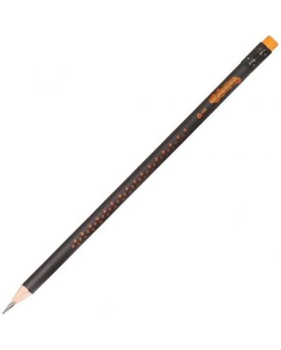 Creion cu radiera Colorino Kids - HB, stea - 1
